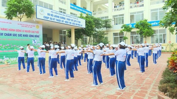 Tọa Đàm  “Chung tay  vì sức khỏe và hạnh phúc của người cao tuổi”  huyện Sóc Sơn