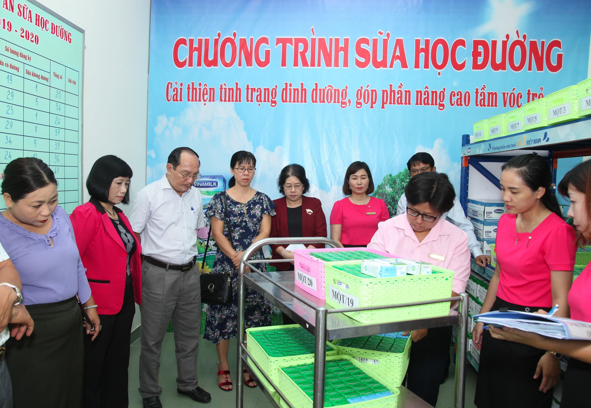 TPHCM phối hợp nhịp nhàng trong công tác triển khai chương trình sữa học đường tại các Quận Huyện