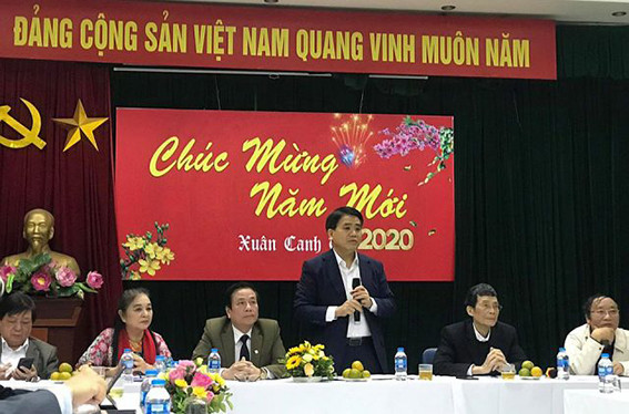 Chủ tịch UBND Thành phố Hà Nội Nguyễn Đức Chung: Gặp mặt đầu xuân văn nghệ sĩ Thủ đô