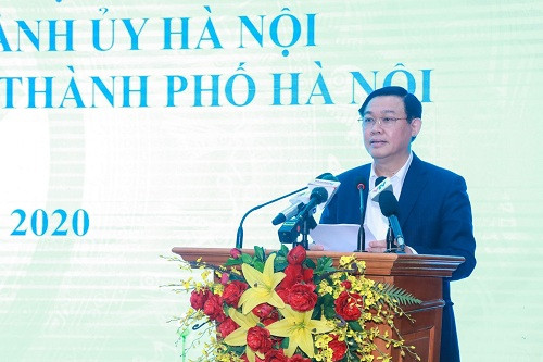 Bí thư Thành ủy HN Vương Đình Huệ: Cần phát huy vai trò giám sát của nhân dân