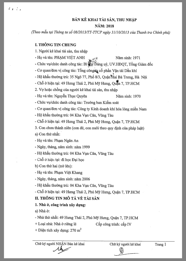 “Phải cách chức cán bộ không trung thực”