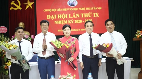 Đại hội chi bộ: Hội Liên hiệp Văn học Nghệ thuật Hà Nội lần thứ IX, nhiệm kỳ 2020 - 2025