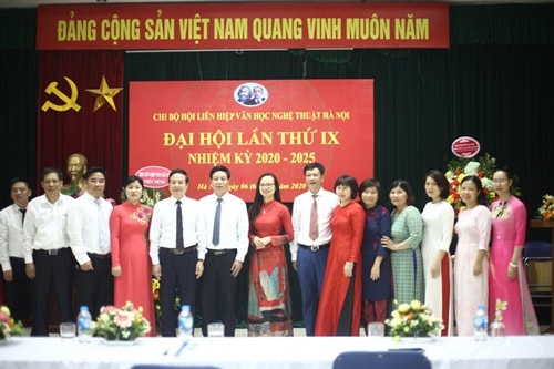 Đại hội chi bộ: Hội Liên hiệp Văn học Nghệ thuật Hà Nội lần thứ IX, nhiệm kỳ 2020 - 2025