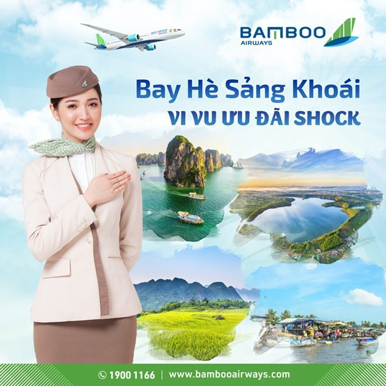 Bamboo Airways triển khai tháng kích cầu du lịch bằng chuỗi sự kiện trải dọc ba miền Bắc - Trung - Nam