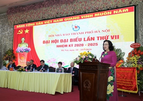 Đại hội Hội nhà báo thành phố Hà Nội lần thứ VII nhiệm kỳ 2020-2025