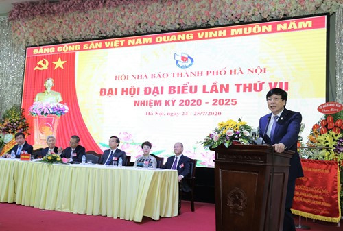 Đại hội Hội nhà báo thành phố Hà Nội lần thứ VII nhiệm kỳ 2020-2025