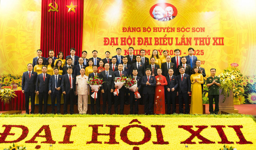 Đại hội đại biểu Đảng bộ huyện Sóc Sơn lần thứ XII, nhiệm kỳ 2020-2025