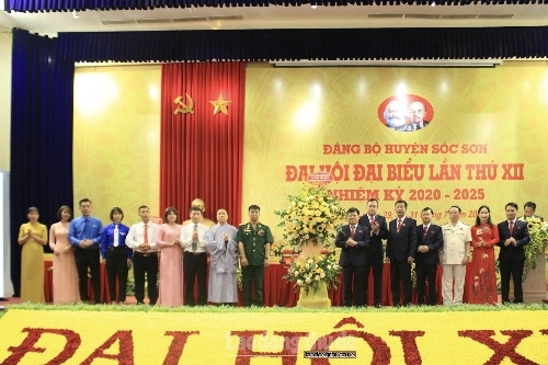 Đại hội đại biểu Đảng bộ huyện Sóc Sơn lần thứ XII, nhiệm kỳ 2020-2025