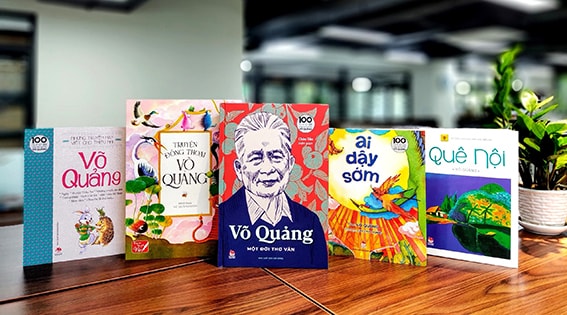 Bộ ấn phẩm kỉ niệm 100 năm ngày sinh nhà văn Võ Quảng