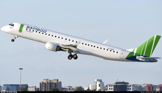 Rò rỉ hình ảnh máy bay phản lực thế hệ mới Embraer E195 được cho là sắp bay Côn Đảo