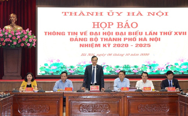 Hà Nội hoàn thành công tác chuẩn bị đại hội Đảng bộ lần thứ XVII