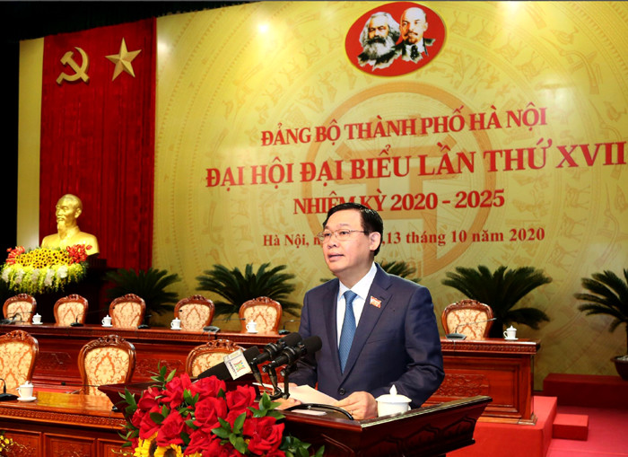 Khai mạc phiên trù bị Đại hội đại biểu Đảng bộ thành phố Hà Nội lần thứ XVII, nhiệm kỳ 2020-2025
