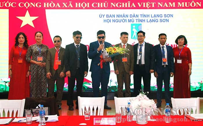 Hội người mù tỉnh Lạng Sơn tổ chức Đại hội lần thứ nhất, nhiệm kỳ 2020 - 2025