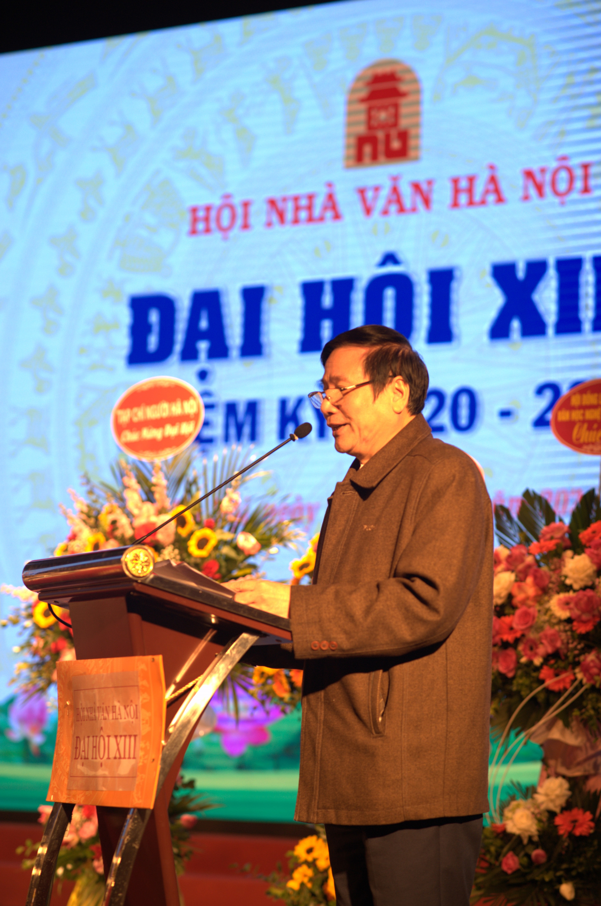 Nhà thơ Trần Gia Thái làm Chủ tịch Hội Nhà văn Hà Nội