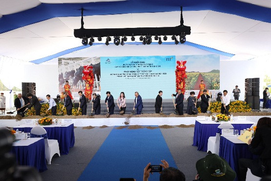 Tập đoàn TH khởi công Dự án chăn nuôi bò sữa công nghệ cao lớn nhất Đồng bằng sông Cửu Long