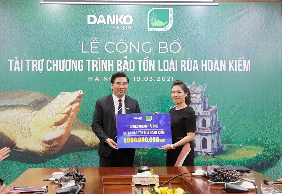 DANKO GROUP ĐỒNG HÀNH CÙNG DỰ ÁN BẢO TỒN  RÙA HOÀN KIẾM