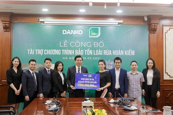 DANKO GROUP ĐỒNG HÀNH CÙNG DỰ ÁN BẢO TỒN  RÙA HOÀN KIẾM