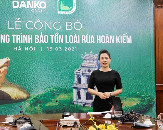 DANKO GROUP ĐỒNG HÀNH CÙNG DỰ ÁN BẢO TỒN  RÙA HOÀN KIẾM