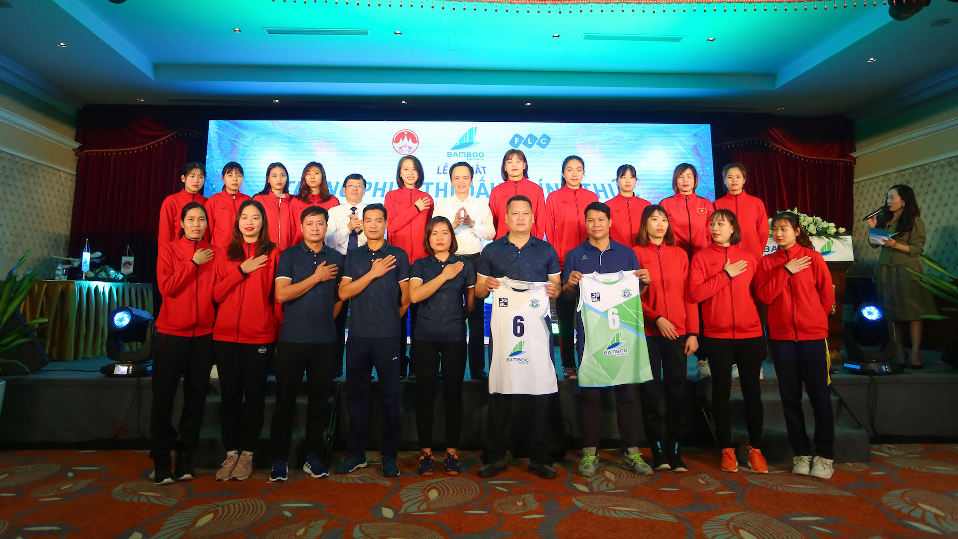 Chính thức ra mắt Đội bóng chuyền nữ Bamboo Airways Vĩnh Phúc, đặt mục tiêu lọt top 8 đội mạnh quốc gia