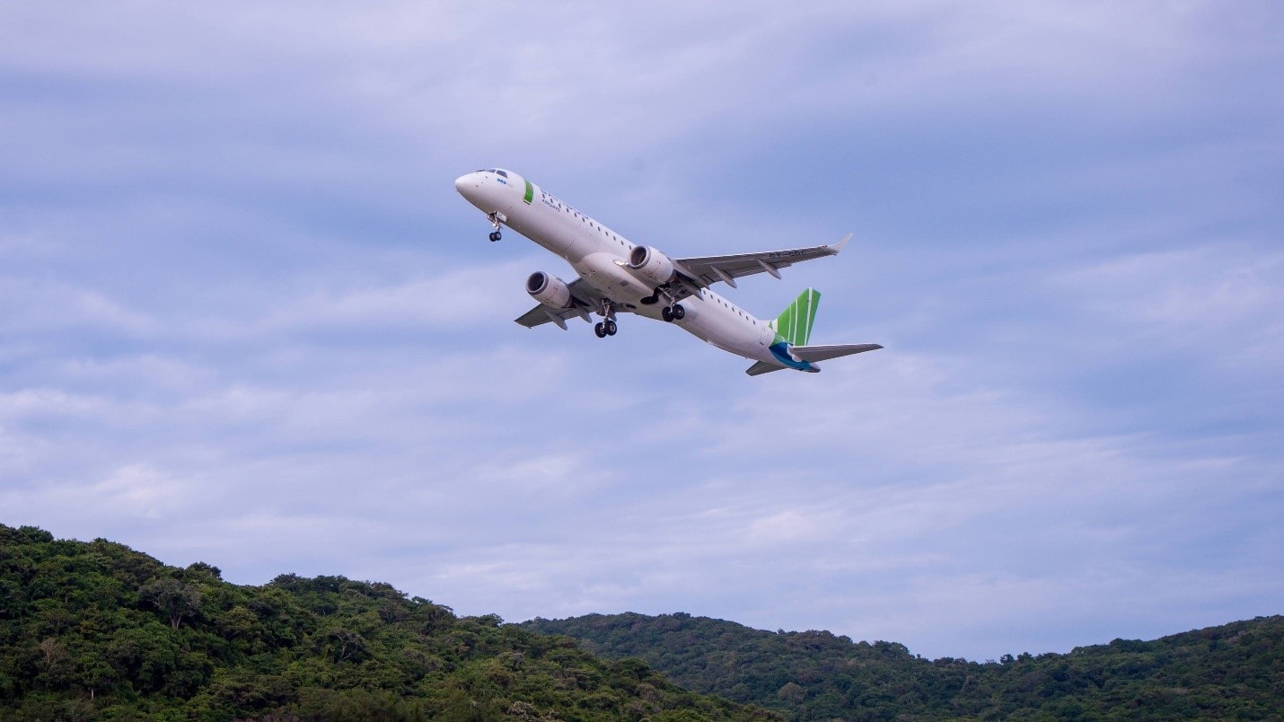 Bamboo Airways bay TP HCM - Côn Đảo, nâng mạng kết nối đảo thiêng lên 7 đường bay thẳng