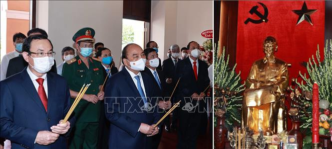 Chủ tịch nước Nguyễn Xuân Phúc dâng hưởng tưởng nhớ Chủ tịch Hồ Chí Minh