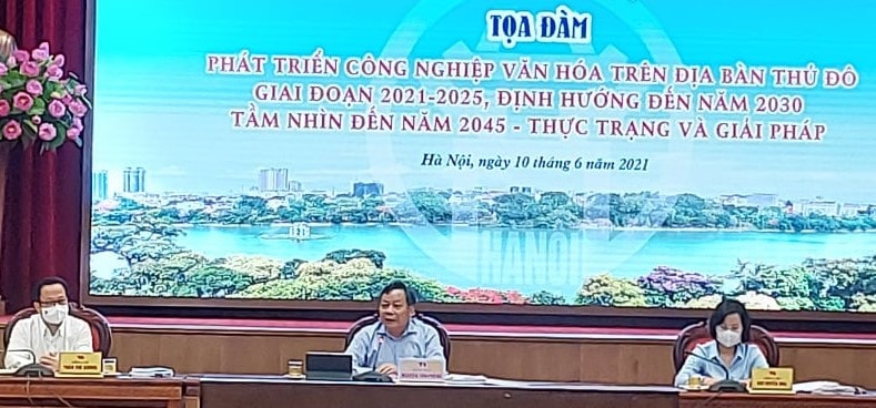 Tọa đàm về phát triển công nghiệp văn hóa trên địa bàn Thủ đô Hà Nội