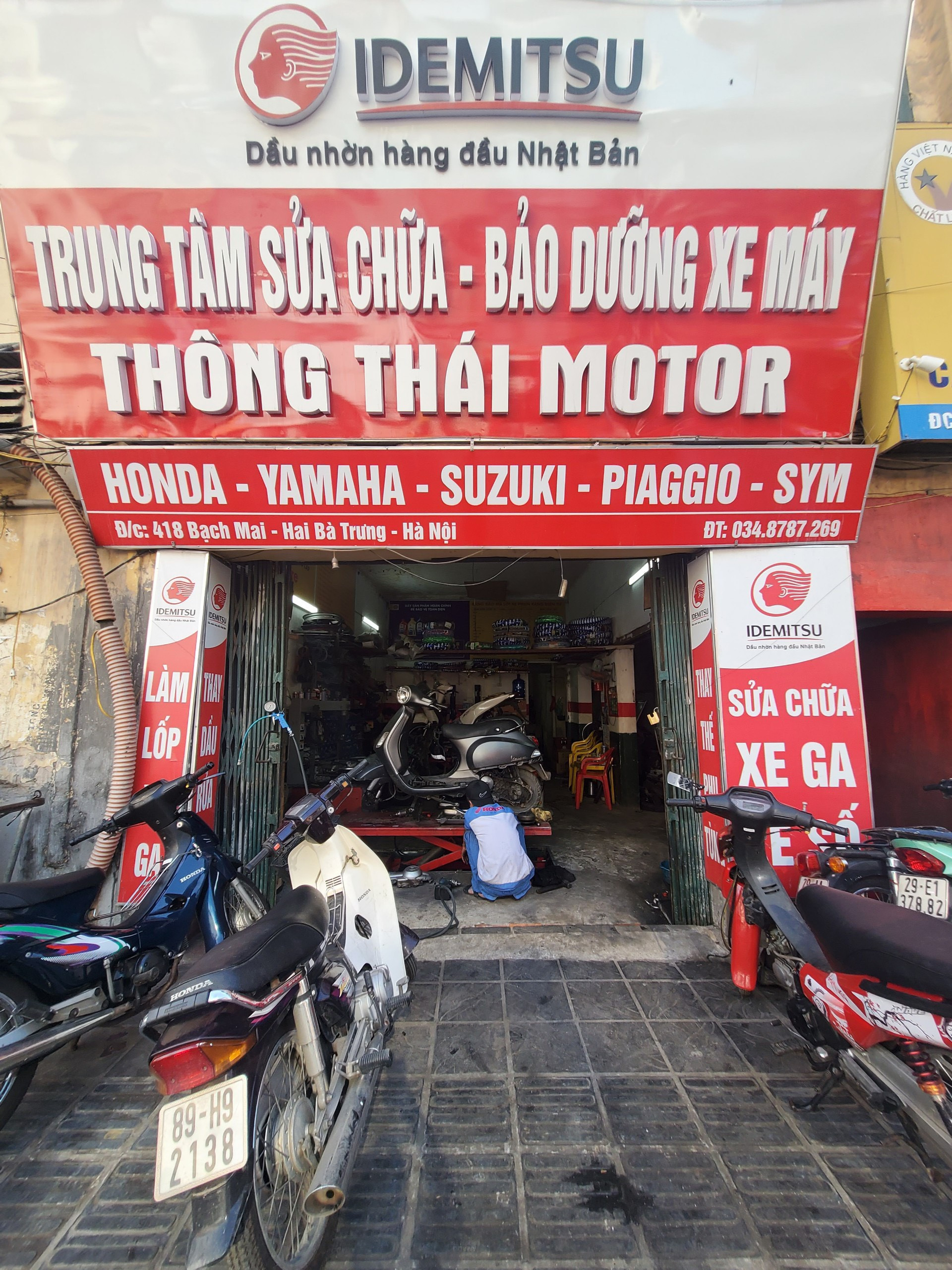 Cho thuê cửa hàng phố Bạch Mai