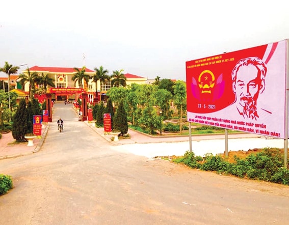 Xã Trung Châu nỗ lực xây dựng nông thôn mới kiểu mẫu