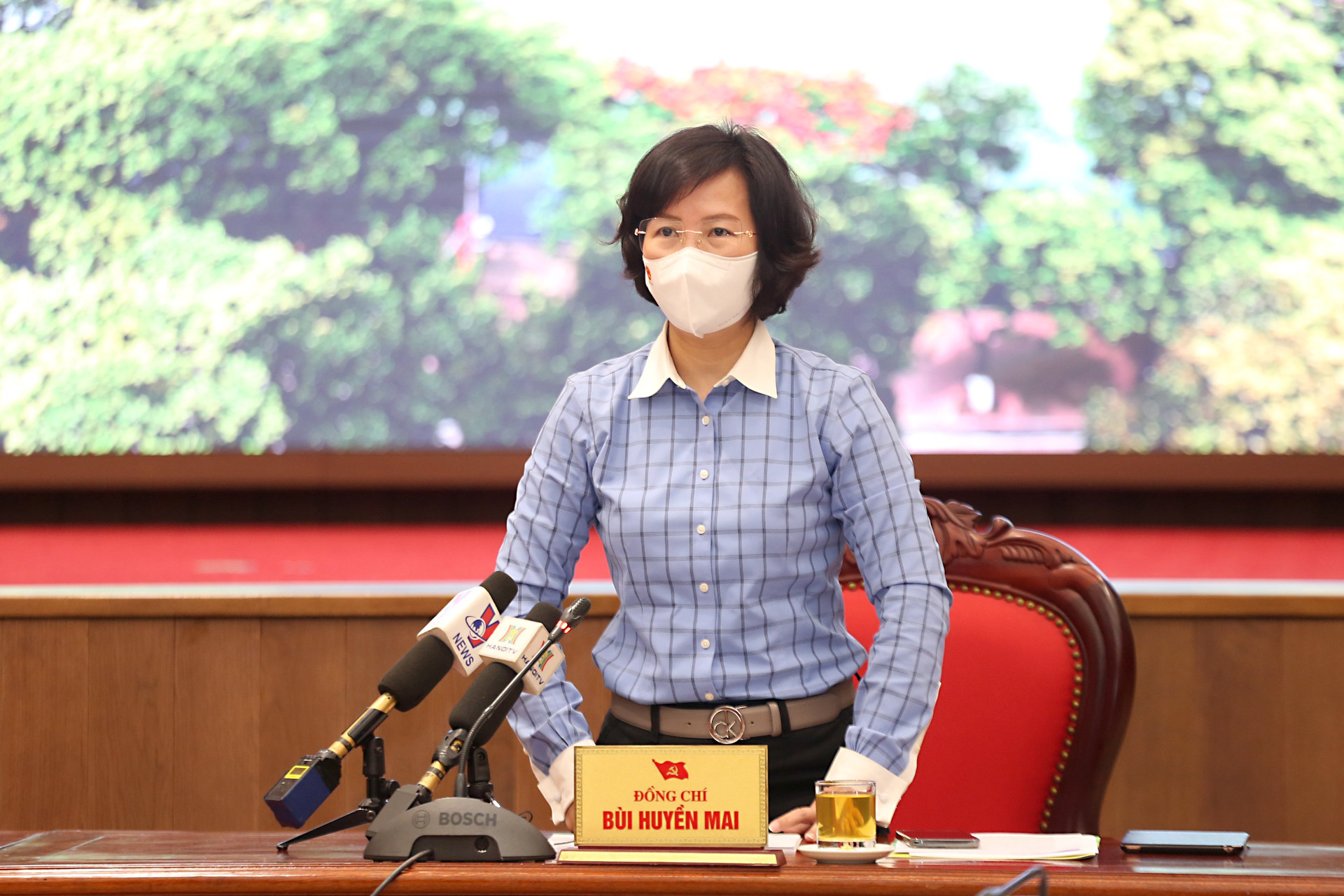 Thông cáo báo chí về công tác phòng, chống dịch của Hà Nội khi thực hiện giãn cách xã hội