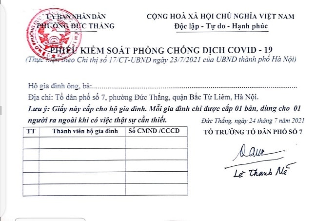 Phường Đức Thắng triển khai nhiều biện pháp thực hiện chỉ thị 17 của Chủ tịch UBND TP. Hà Nội