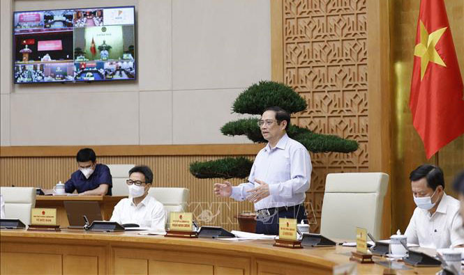 Thủ tướng Phạm Minh Chính: Bí thư cấp ủy phải trực tiếp làm Trưởng ban Chỉ đạo phòng, chống dịch Covid-19