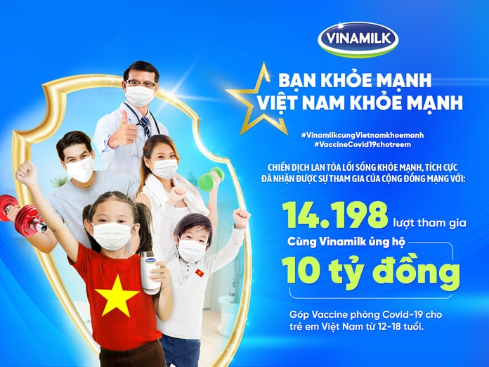 Chuỗi hoạt động giai đoạn 1 của chiến dịch “bạn khỏe mạnh, Việt Nam khỏe mạnh” chạm đích với những con số ấn tượng