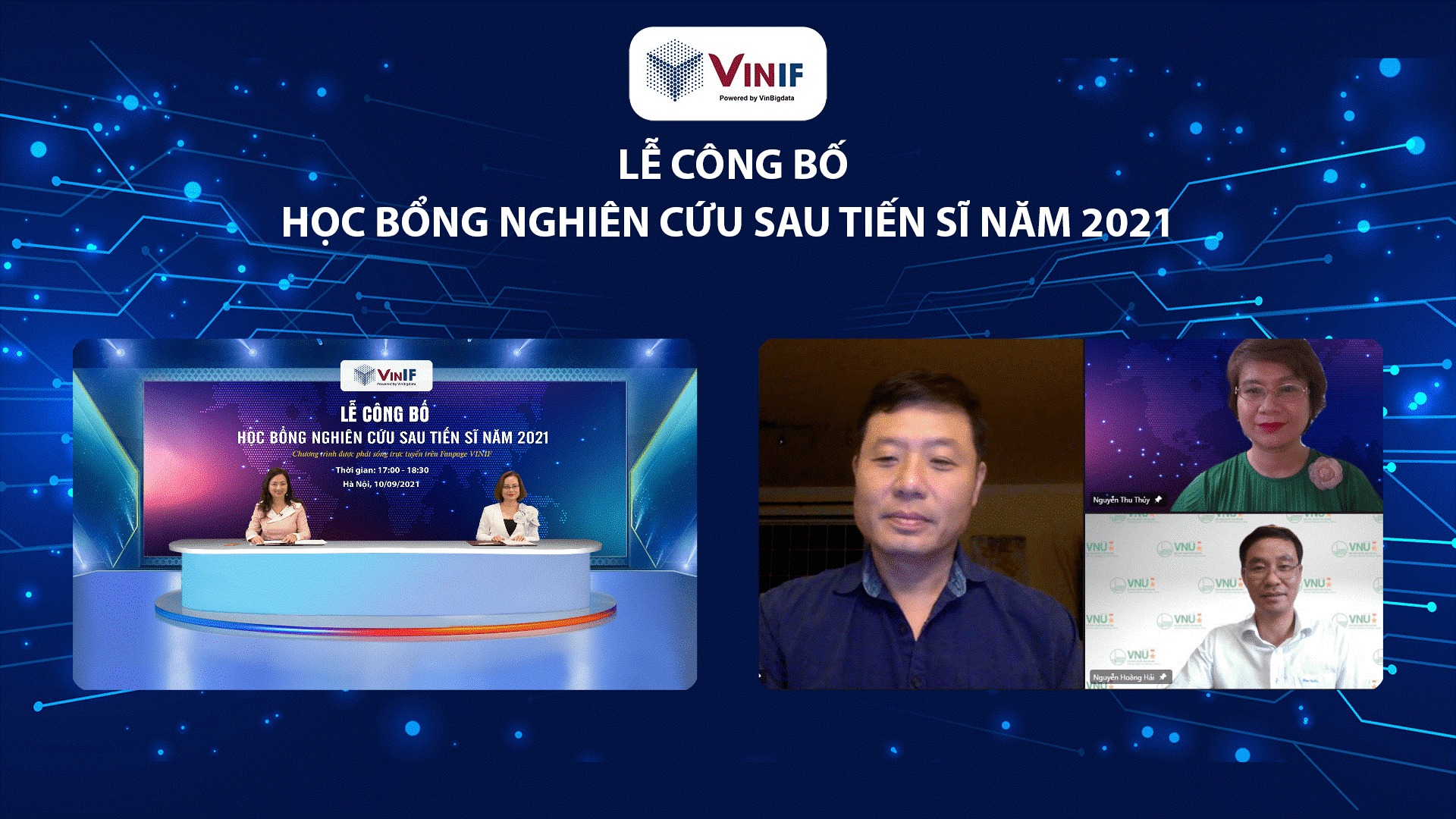 Vingroup tài trợ 11 tỷ đồng học bổng cho Postdoc ngành Khoa học - Công nghệ