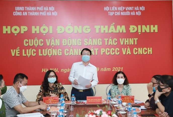 Thành lập Hội đồng thẩm định “Cuộc vận động sáng tác văn học nghệ thuật về lực lượng cảnh sát PCCC & CNCH”