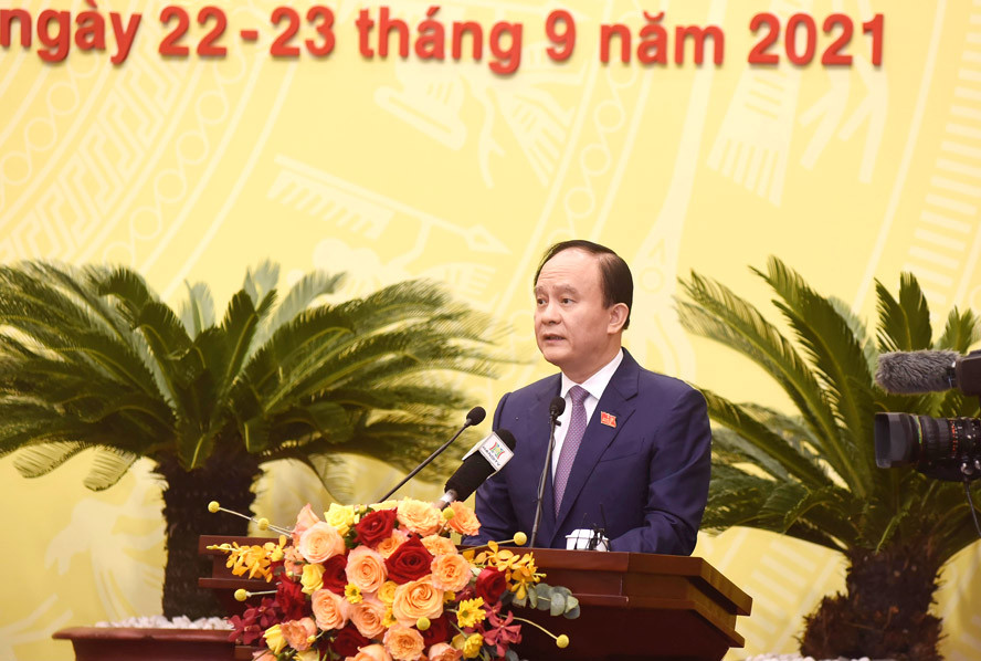 Phát biểu của Chủ tịch HĐND thành phố Nguyễn Ngọc Tuấn khai mạc kỳ họp HĐND thành phố Hà Nội khóa XVI