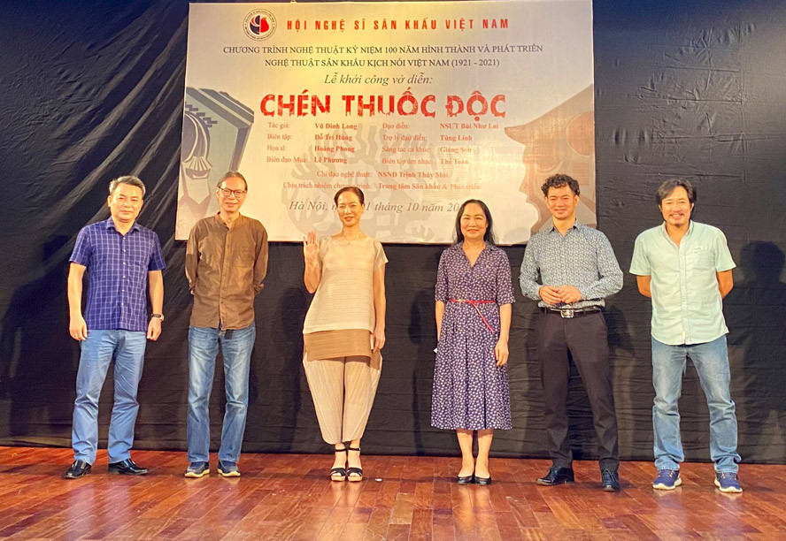Khởi công vở ''Chén thuốc độc'' kỷ niệm 100 năm sân khấu kịch nói Việt Nam