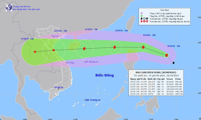 Chủ động ứng phó bão, mưa lũ