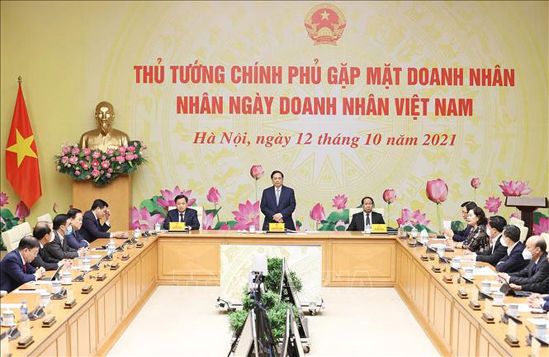 Thủ tướng Phạm Minh Chính: Sự tin tưởng, đồng lòng của cộng đồng doanh nghiệp càng cho thấy trách nhiệm của Chính phủ