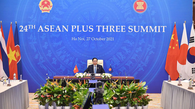 Đề nghị Trung Quốc, Nhật Bản, Hàn Quốc hỗ trợ tiếp cận và chuyển giao công nghệ sản xuất vắc xin, thuốc điều trị Covid-19 cho ASEAN