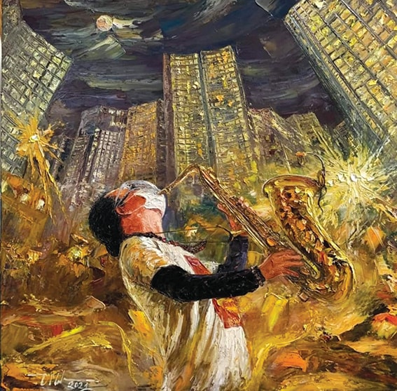 Sau buổi biểu diễn