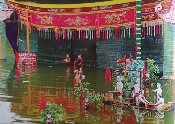 Độc đáo rối nước làng Ra
