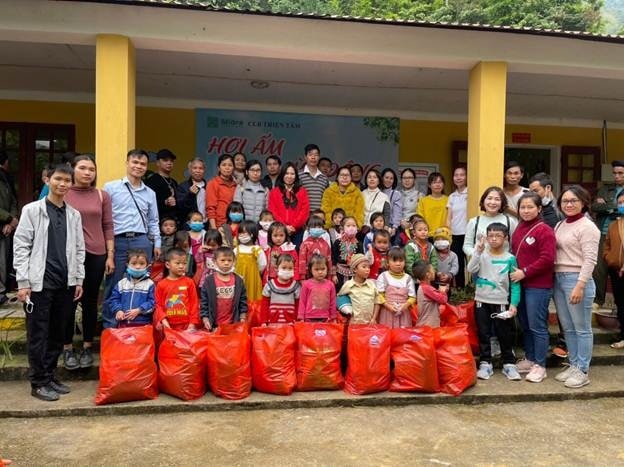 Hành trình lan tỏa yêu thương của CLB Thiện tâm cùng “Hơi ấm mùa Đông”