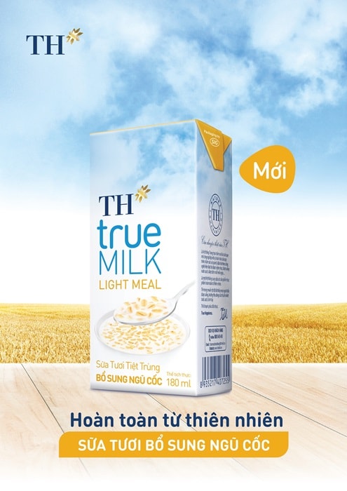 TH true MILK LIGHT MEAL - thêm lựa chọn về bữa ăn nhẹ cho cả gia đình