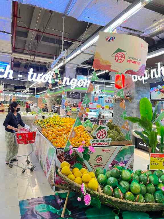 Hệ thống VinMart tham gia triển khai Hội chợ Đặc sản Vùng miền Việt Nam 2021 của Hà Nội