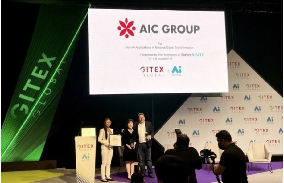 AIC Group giành giải AI danh giá nhất tại GITEX Global 2021