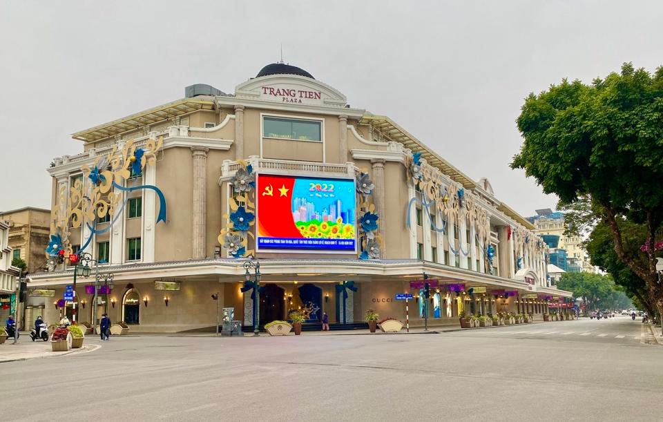 Vẻ đẹp yên bình của Hà Nội ngày đầu năm mới 2022.
