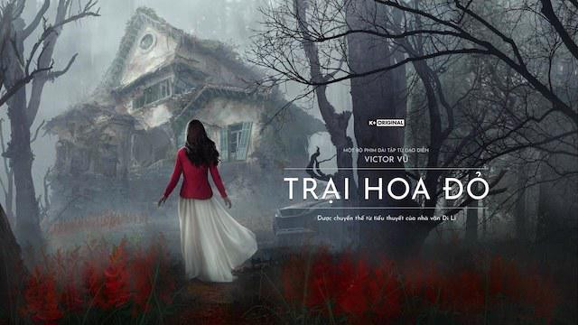 Poster bộ phim ''Trại hoa đỏ'' của đạo diễn Victor Vũ.