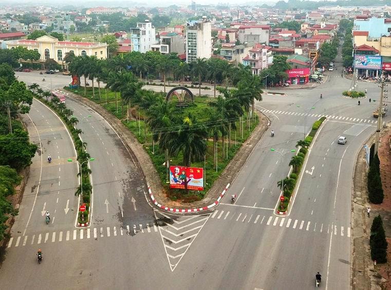 Một góc thị xã Sơn Tây. Ảnh:baochinhphu.vn