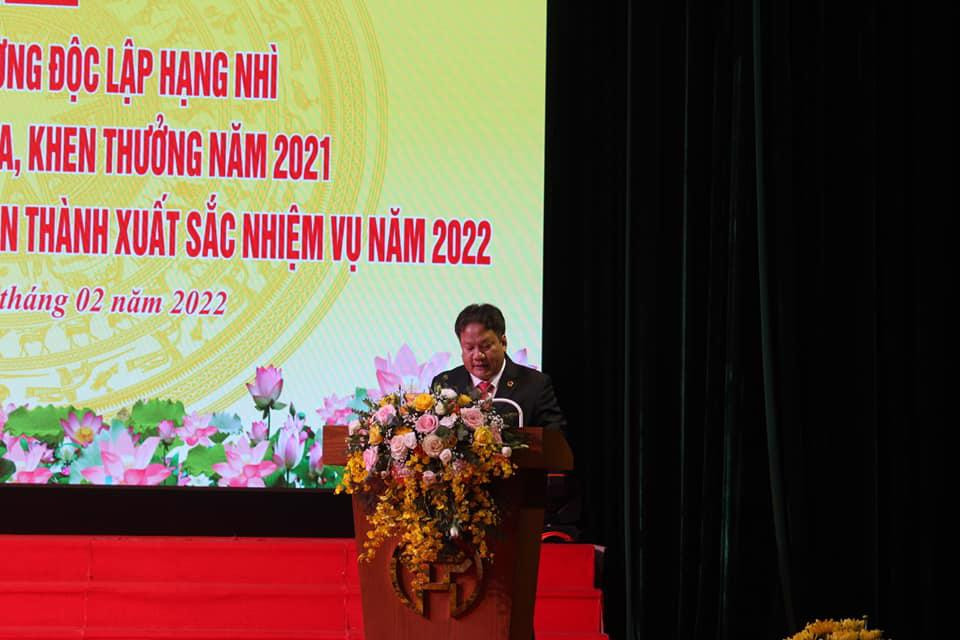 Chủ tịch UBND huyện Thanh Trì Nguyễn Tiến Cường phát động phong trào thi đua hoàn thành xuất sắc nhiệm vụ năm 2022