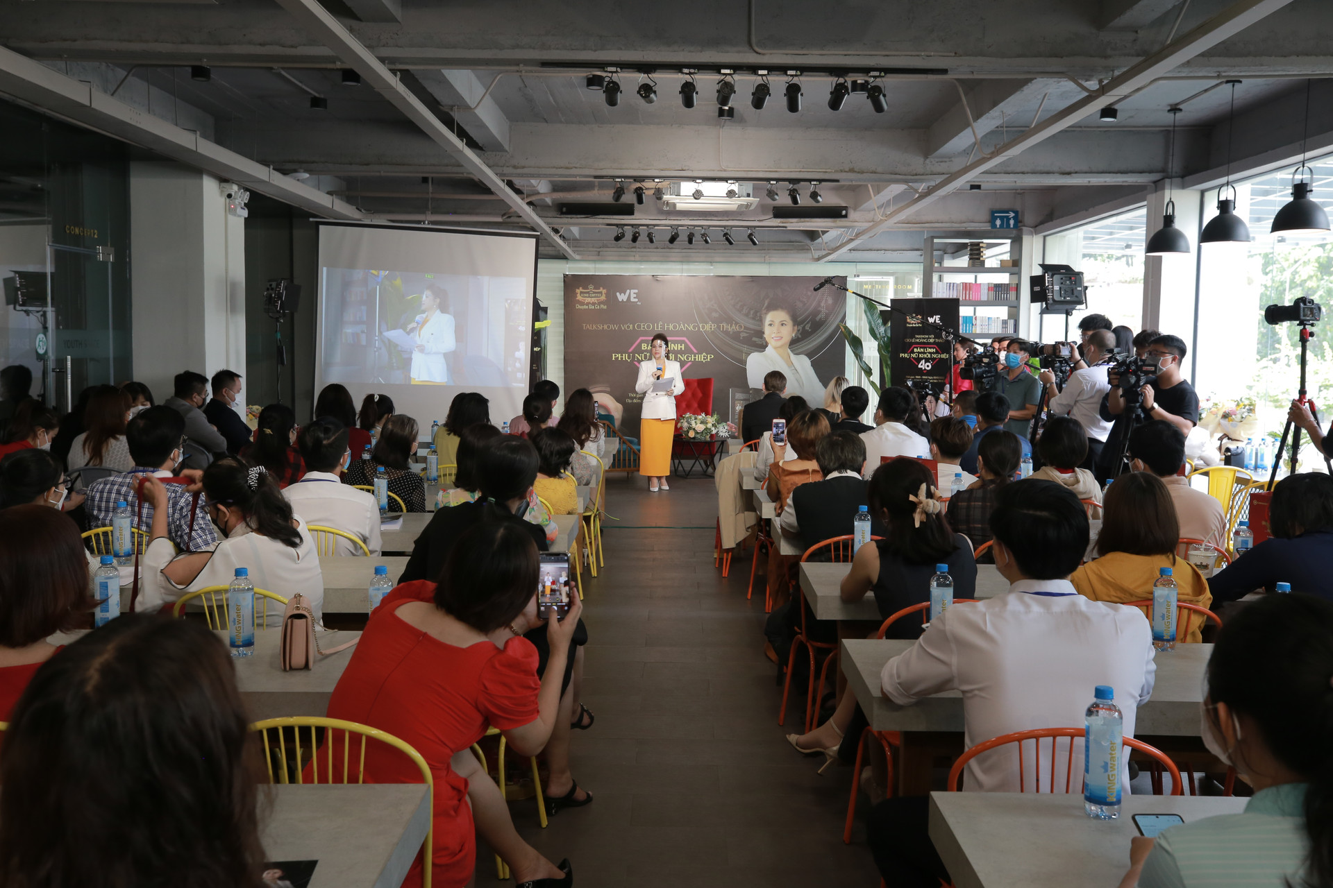 King Coffee tổ chức Ngày hội Bản lĩnh Phụ nữ Khởi nghiệp 4.0 tại TP.HCM